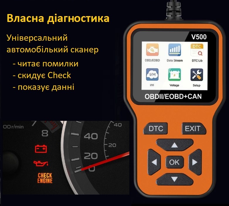 Автосканер V500